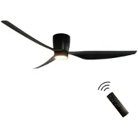 Freelight Plafondventilator Arioso Ø 127 cm met verlichting zwart