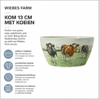 Wiebe van der zee Kom 13 cm Koe