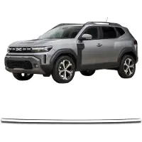 5K Parts Achterkleprandafwerking van roestvrij staal met chroomaccenten voor Dacia Duster vanaf 2024