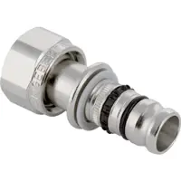 Geberit Mepla aansluiting met wartelmoer, DN 20, 613.583.22.5