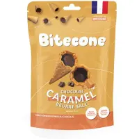 Bitecone minihoorntjes met melkchocolade en gezouten karamel-botervulling, 100 g