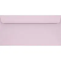 Netuno Gladde paarse enveloppen A4 - 110 x 220 mm - 25 stuks - HK zelfklevend met plakstrip - 90 gram - Burano -