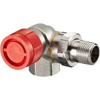 Oventrop OV thermostatisch ventiel serie AF M 30x1,5 PN 10 WEck links DN 15 R 1/2Zol, Verwarmingsaccessoires