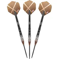 Bull's Max Hopp CP Steeltip Dartpijlen 95% Tungsten - Tapered Barrel - Shark Grip - Player Edition