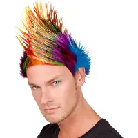 Fun Pruik Spiky Mike
