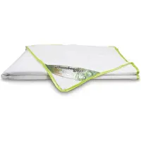Nachtrustonline Bamboo Bett - 100% Bamboe zomerdekbed - Heerlijk Koel & Fris bamboe dekbed - Licht, soepel, absorberend, ventilerend zomer dekbed - 200x220 cm - Tweepersoons