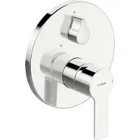 Hansa Ligna afdekset mengkr 1gr bluebox m/omst+belucht chroom, chroom