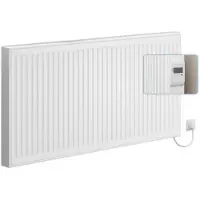 Kermi x-therm +e Elektrische radiator, Profiel 600x800 mm, 1000 Watt, Regelaar rechts, met stekker, F1E21060080164K