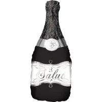 Kärkkäinen - Folieballon Champagnefles 35 x 91 cm