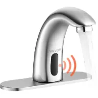 Vevor Touchless wastafelkraan (geborsteld nikkel) Automatische wastafelkraan
