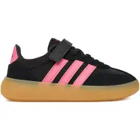 Adidas Sportswear Decode leren sneakers - zwart/roze Jongens/Meisjes Suède - maat 29