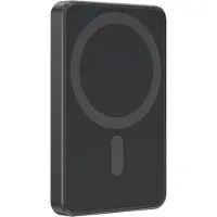 Gembird 15 W magnetische draadloze powerbank, 5000 mAh, zwart