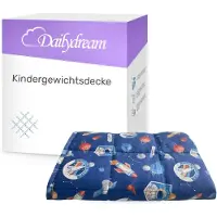 Nivion - Verzwaringsdeken kind - 90x120cm - 2,5 kg - Space - Katoen - weighted blanket