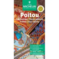 Michelin POITOU-MARAIS POITEVIN-FUTUROSCOPE GUIDE VERT