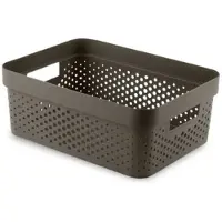 Curver Infinity Mand Bruin 11L - Open Structuur