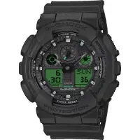 Casio G-shock Heren Horloge Zwart GA-100BEG-1AER