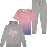 Hype Meisjes 3-delige set Genesis - Top, Trainingsbroek en Hoodie Multi 7-14 Jaar