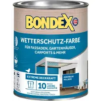 Dyrup Weerbestendige Verf Azuurblauw (RAL 5009) 0,75 L voor 7 m² | Extreem dekkend | Uitstekende weersbestendigheid | Zijdeglans | Weerbestendige verf | Houtverf