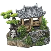 Aqua Della Koreaanse Hut 234/194690 decoratie voor aquarium - polyesterhars - 22.5 x 19 x 18.5 cm