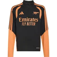 Adidas Arsenal Trainingstrui 1/4-Zip 2026-2027 Kids Zwart Oranje