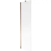 Mexen Next douchewand 1-delig 50 x 150 , strepen, roze goud - 895-050-000-00-09-60