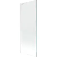 Mexen Next L eenvleugelig badscherm 70 x 150 , transparant, wit - 895-070-000-03-00-20
