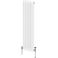 Monster Traditionele radiator met 3 kolommen - 1500 x 292 mm - Wit