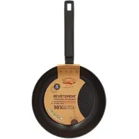 Menastyl Koekenpan - MENASTYL - 6020636 - Gesmeed aluminium - 24 cm - Zwart - Geschikt voor alle kookplate...