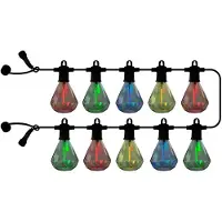 Sirius Home LED lichtketting Marcus, muti, uitbreidingsset. 10-lamps. Marcus, multicolor, Kunststof