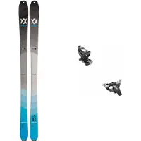Völkl - Toerski's - Pack Rise 80 Black/Blue voor Unisex van Hout