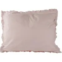 Town & Country Kussensloop Frilled Percale Pink-60 x 70 cm (standaard)
