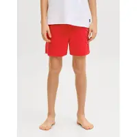 Jack & Jones Junior Zwemshorts 'JPSTMAUI' rood / wit