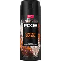 Axe Fine Fragrance Collection Copper Santal premium deodorant bodyspray - 6 x 150 ml