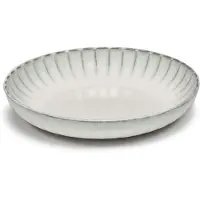 Serax Diep Bord Inku Tableware White M 21 cm