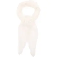 Manfield Wit kanten sjaaltje | Maat Onesize