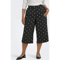 ONLY Carcarrie Cropped Fit Culotte Broek Dames Dubh 52