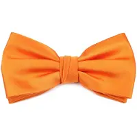 Suitable Satijnen Strik Oranje -