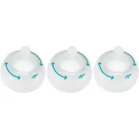 Difrax Zuigspeen Ring Natural 1-2-3 3x1 St Speen