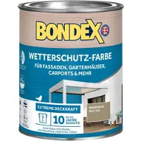 Dyrup Weerbestendige Verf Marehalm (RAL 7034) 0,75 L voor 7 m² | Extreem dekkend | Uitstekende weersbestendigheid | Zijdeglans | Weerbestendige verf | Houtverf