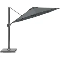 Platinum Voyager T1 zweefparasol 300 cm rond antraciet