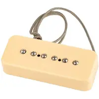 Lollar P-90 Soapbar Neck Single coil pickup, Crème