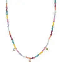 Luxenter Ketting 'Ruane' goud / gemengde kleuren
