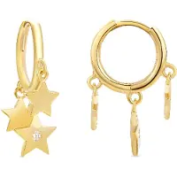 Luxenter Oorbellen 'Estrella' goud