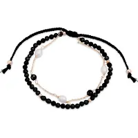 Luxenter Luxere armband, gemaakt van metaallegering en hydrothermische onyxkwarts met 18K vergulde afwerking