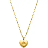 Luxenter Ketting Ikpo 18k geelgoud afwerking