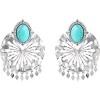 Luxenter Oorbellen 'Kumora' blauw