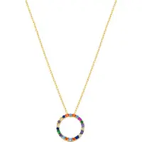 Luxenter Ketting 'Hrius' goud / gemengde kleuren