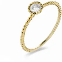 Luxenter Naadim 925 Sterling Zilver Vergulde Ring