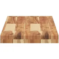 vidaXL Wandschappen 2 st zwevend olieafwerking 100x30x4 cm acaciahout