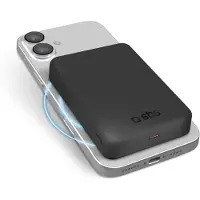SBS Qi2 draadloze powerbank van 10.000 mAh met USB-C-aansluiting